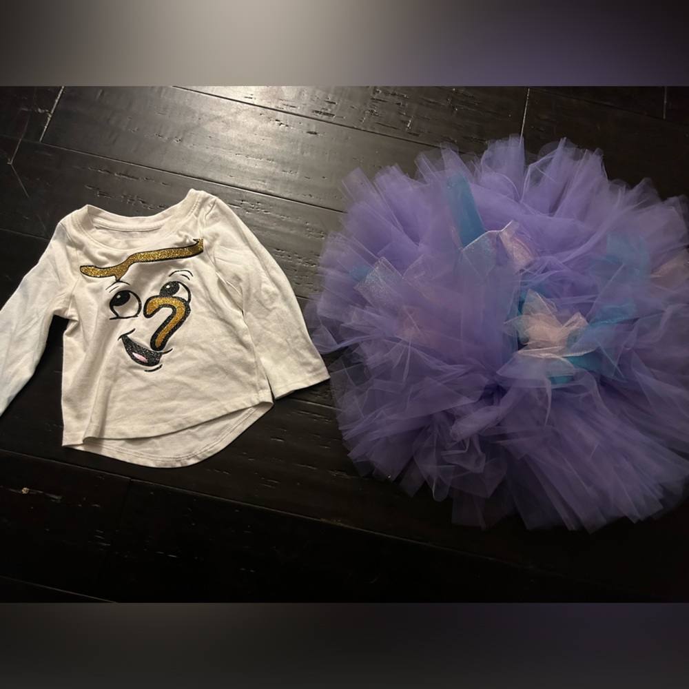Chip costume w/ tutu toddler Size 12 months